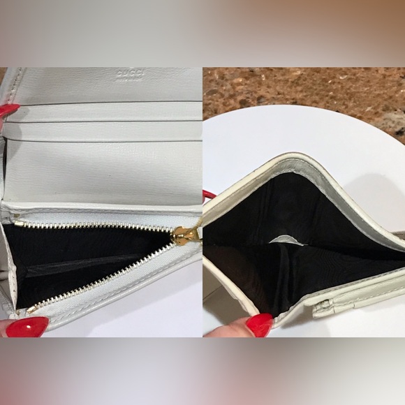 GUCCI GG Supreme Horsebit Compact Card Wallet 😍❤️‍🔥🔥 - Picture 8 of 17